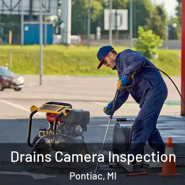  Drains Camera Inspection Pontiac, MI