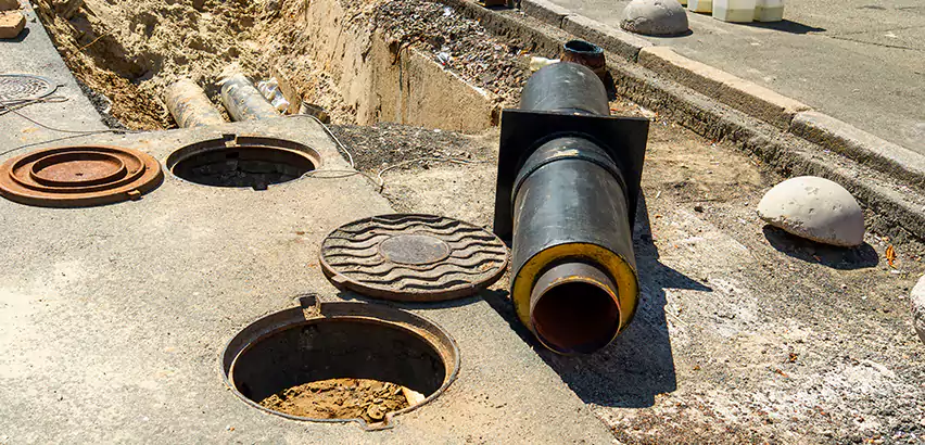 Lateral Sewer Line Replacement in Pontiac
