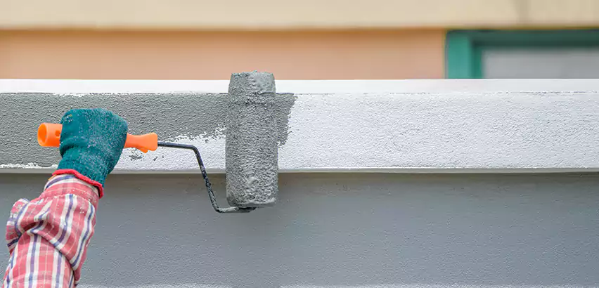 Concrete Wall Waterproofing in Pontiac