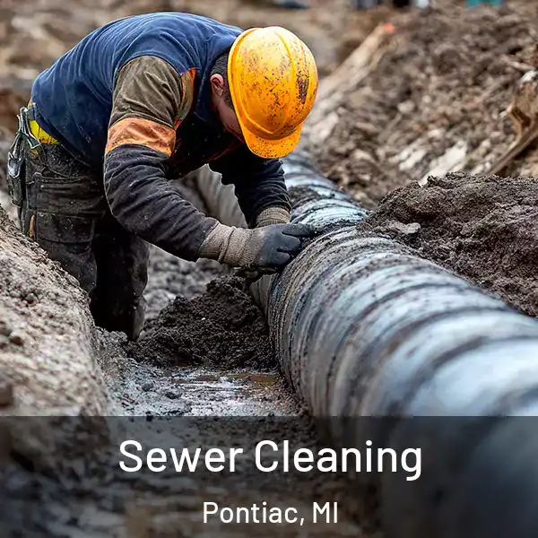  Sewer Cleaning Pontiac, MI