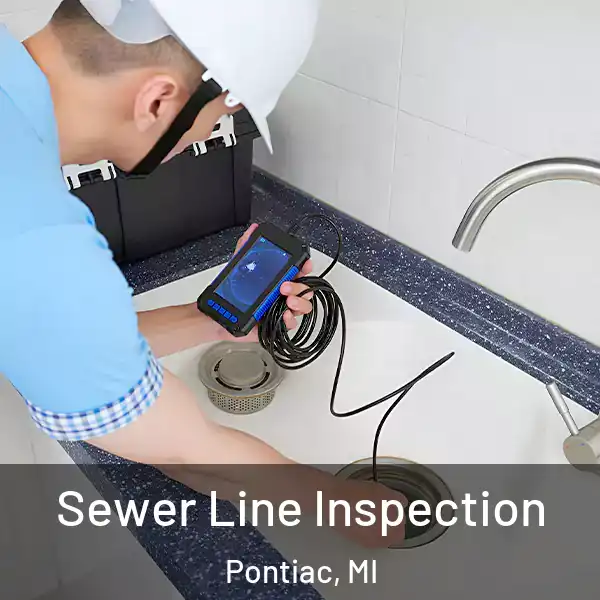  Sewer Line Inspection Pontiac, MI