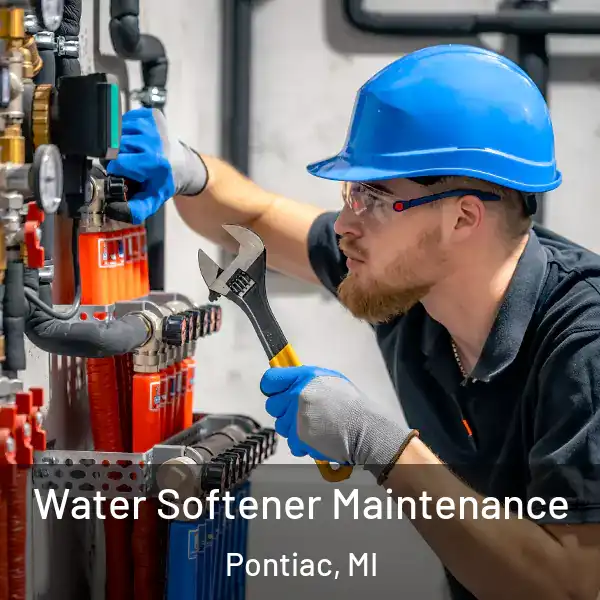  Water Softener Maintenance Pontiac, MI